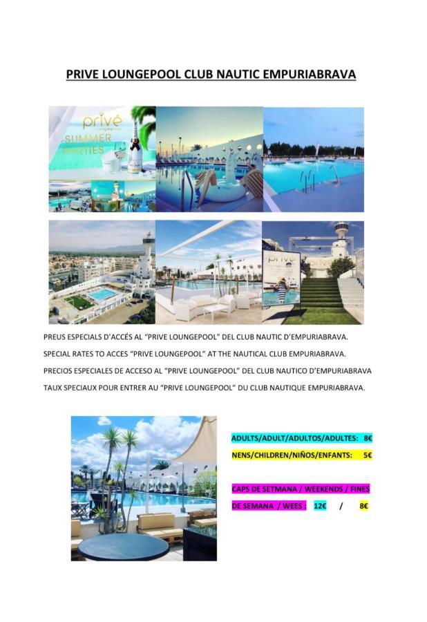 Karina D-Luxe Apartamento Empuriabrava Exterior foto